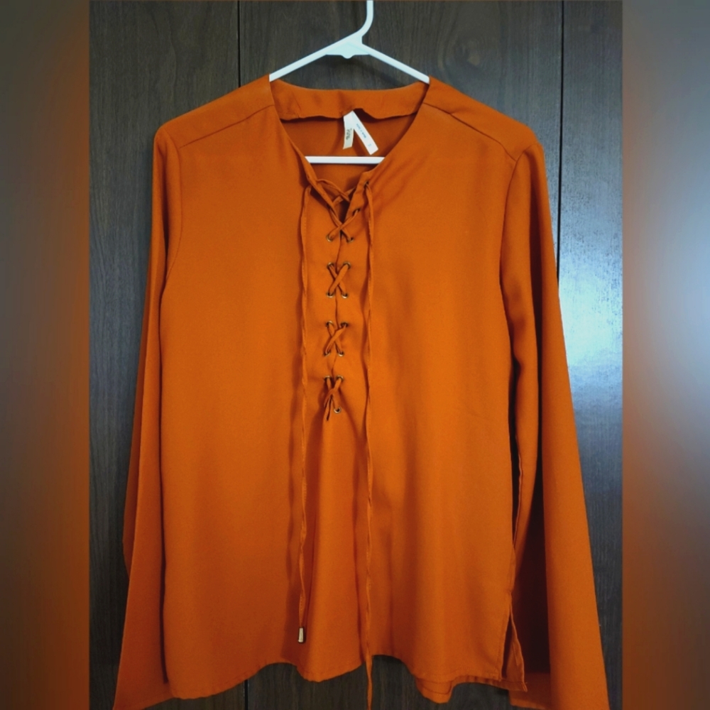 Dusty brown top